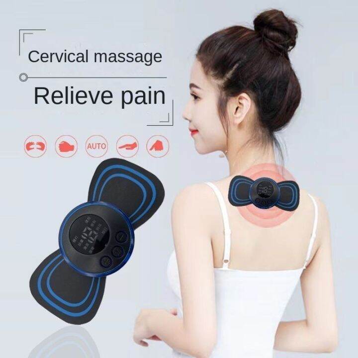 D Rechargeable Mini Electric Neck Massager Cervical Shoulder Body