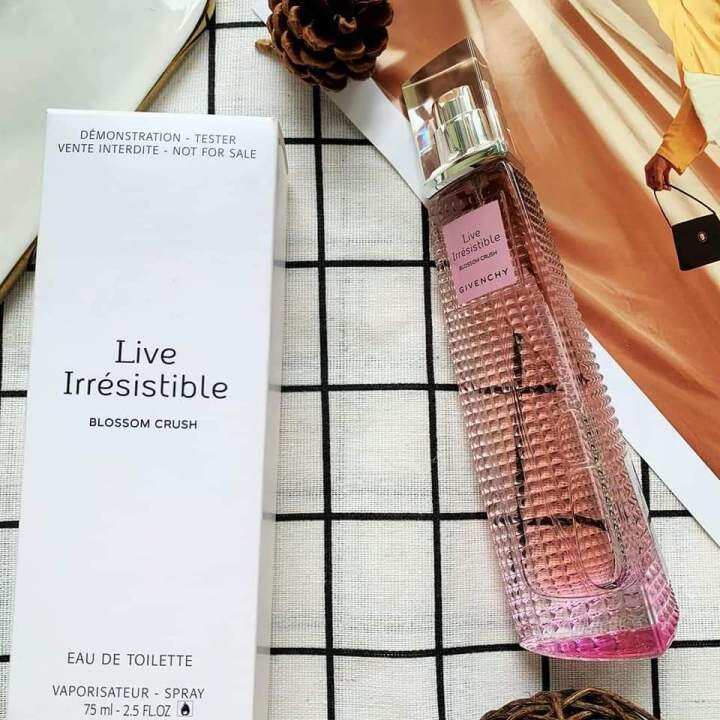 Nước hoa Givenchy Live Irrésistible Blossom Crush EDT 75ml Tester