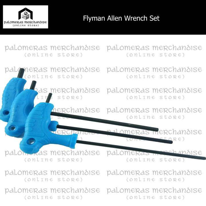 Original Flyman Usa Allen Wrench Hex Key Set Of Size Mm