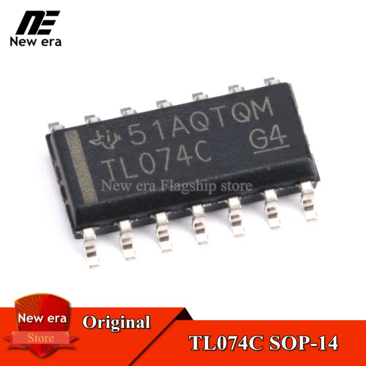 10Pcs Original TL074CDR SOP 14 TL074C TL074 SOP14 IC Operational