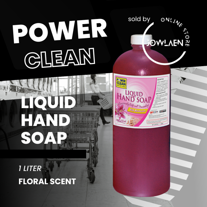 Powerclean Liquid Hand Soap Floral Liter Lazada Ph