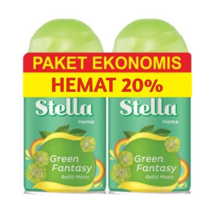 Stella Matic Refill 225ml Green Fantasy Lazada Indonesia