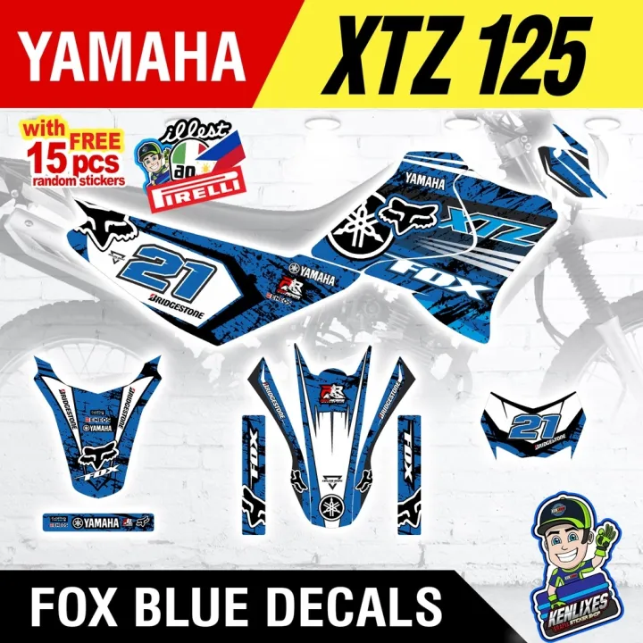 Yamaha Xtz Full Decals Sticker Body Lazada Ph