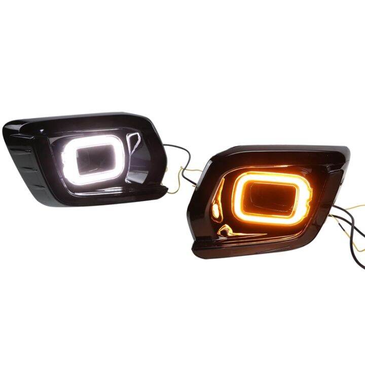 Drl Fog Lamp Led Daytime Running Light Day Light With Turn Signal For