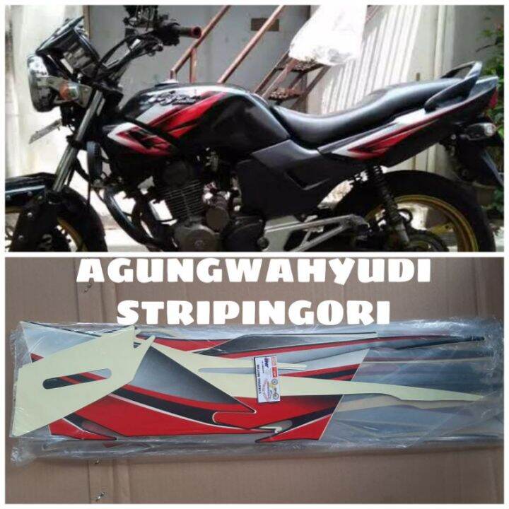 Stiker Striping Les Body Motor Honda Tiger Lama Tilam Tilas Lawas