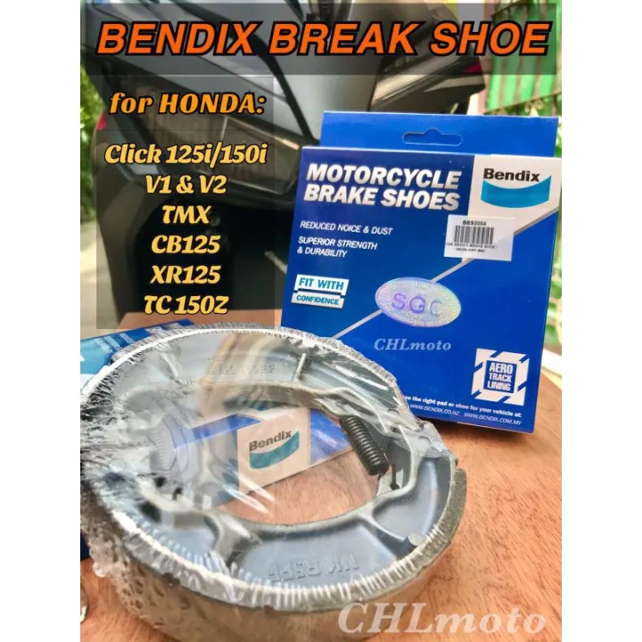 Ms Bendix Break Shoe Honda Click I I V V Beat Fi Carb Pcx