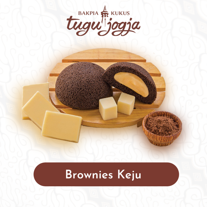 Bakpia Kukus Tugu Jogja Brownies Keju Travel Pack Lazada Indonesia