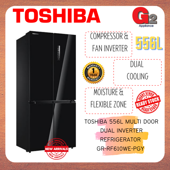 Toshiba Send By Lorry L Multi Door Dual Inverter Refrigerator Gr