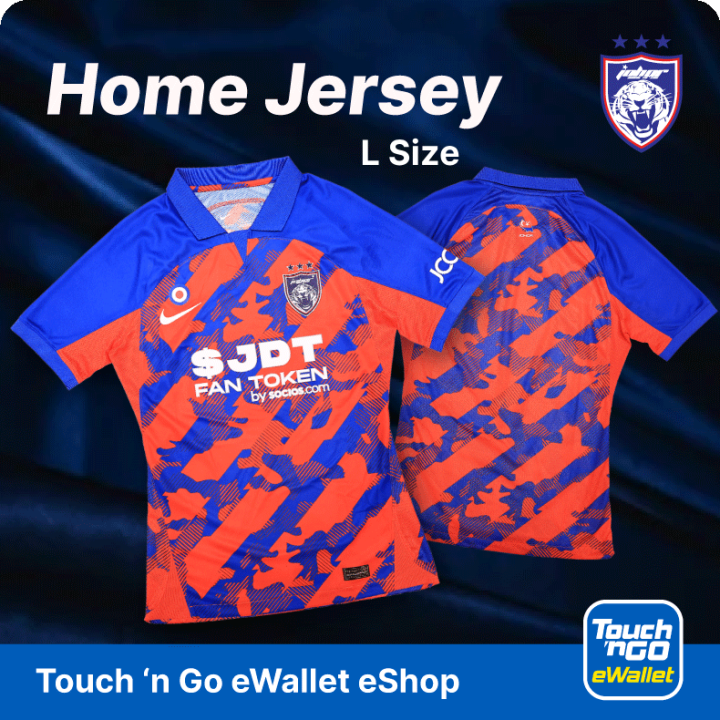 Jdt Home Jersey L Size Lazada