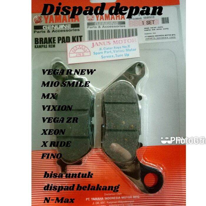 Kampas Rem Cakram Dispad Disc Pad Disk Pad Brake Pad Depan