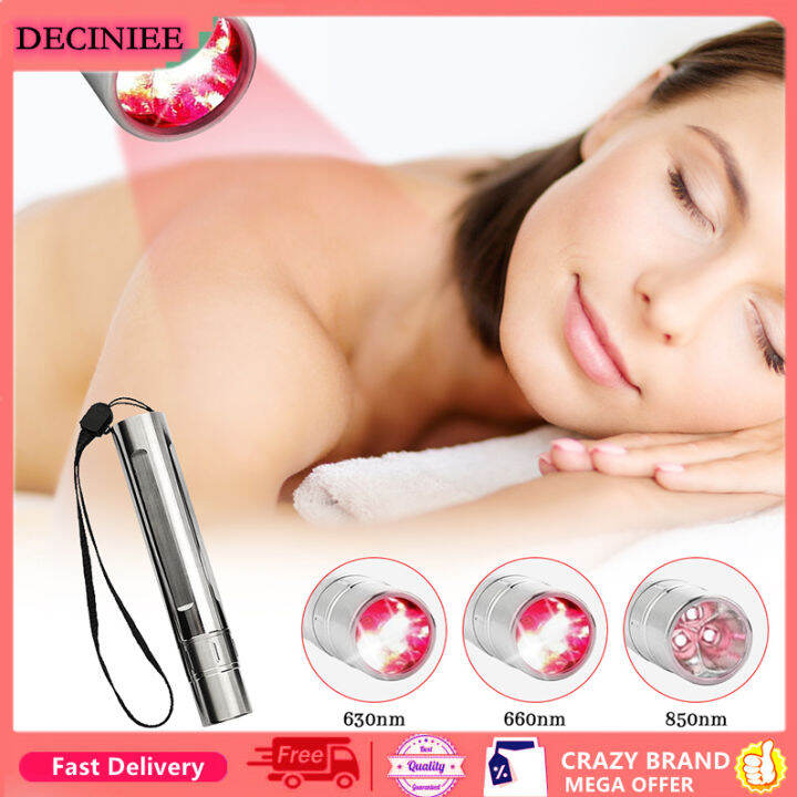 Red Light Therapy Lamp Led Infrared Light Therapy Pen Nm Infrared