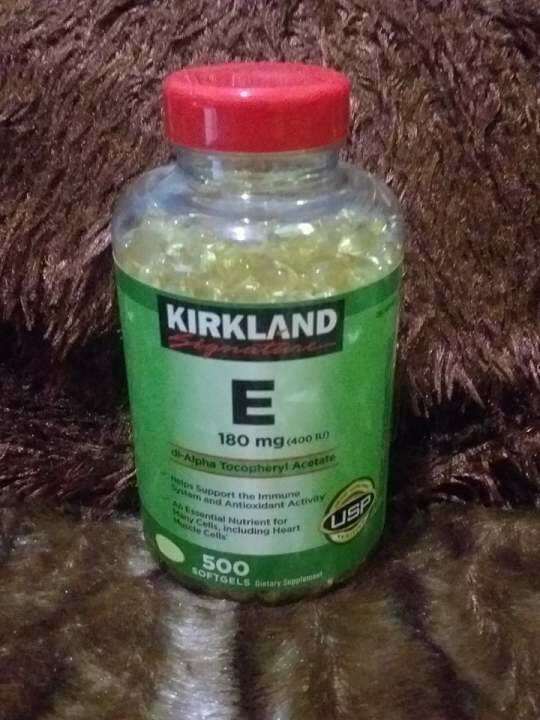 Kirkland Signature Vitamin E Mg I U Softgels Lazada Ph