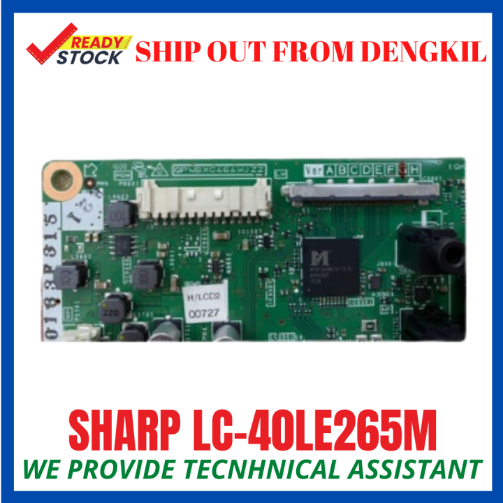 Sharp LC 40LE265M Mainboard Original Ready Stock Lazada