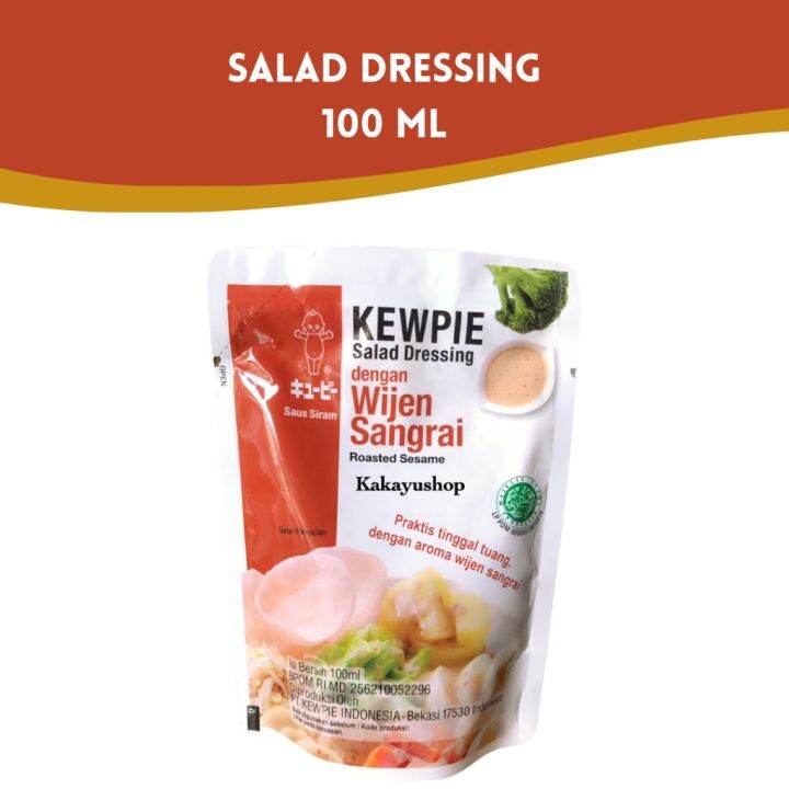 KEWPIE Salad Dressing Dengan Wijen Sangrai 100 Ml Lazada Indonesia