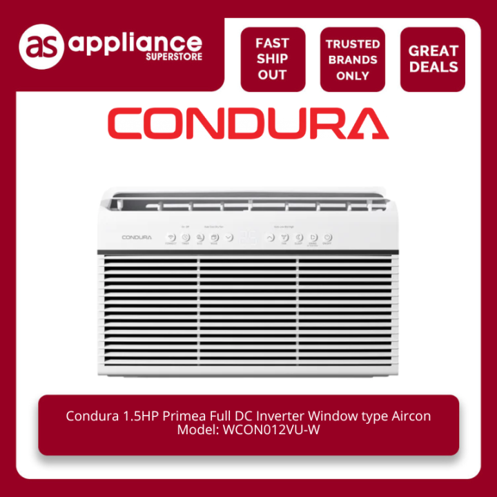 Condura Hp Primea Full Dc Inverter Window Type Aircon Wcon Vu W