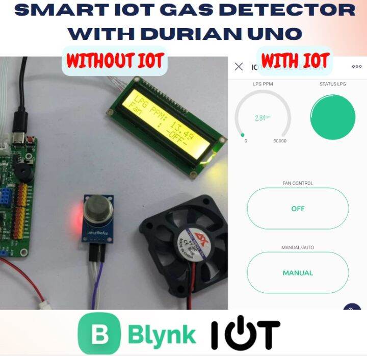 Arduino Stem Rbt Project Arduino Iot Blynk Arduino Iot Smart Gas