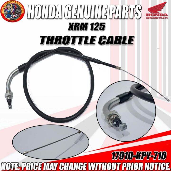 XRM 125 THROTTLE CABLE HPI Genuine 17910 KPY 710 Lazada PH