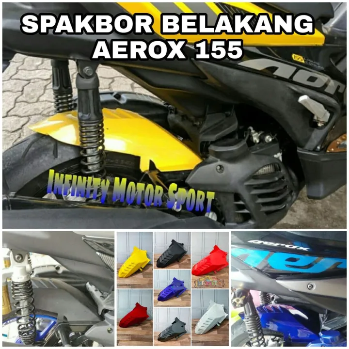 Spakbor Kolong Belakang Yamaha Aerox Lexi Aksesoris Motor Lazada