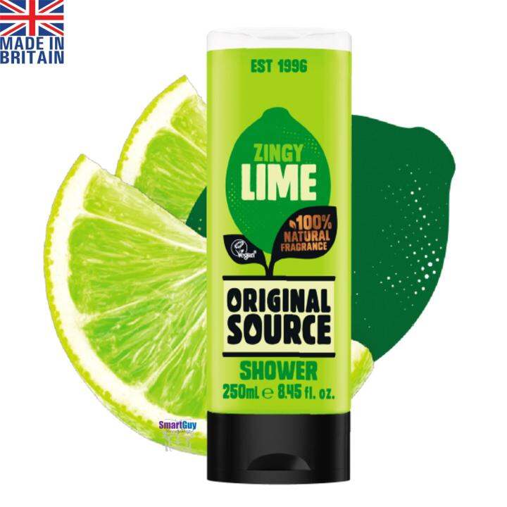 ORIGINAL SOURCE SHOWER Zingy Lime 250ml ผลตภณฑทำความสะอาดผวกายสต