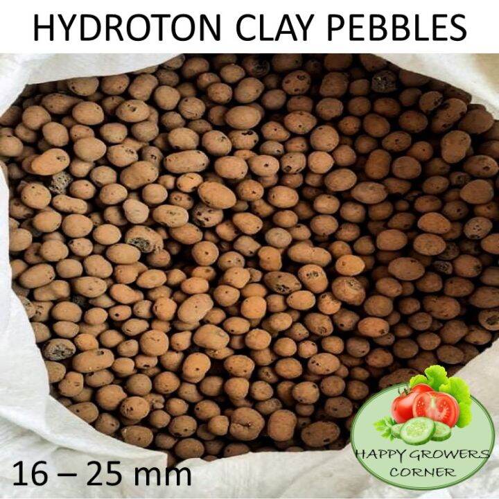 Hydroton Clay Pebbles 16 25mm LECA Balls For Hydroponics 1 SACK 20