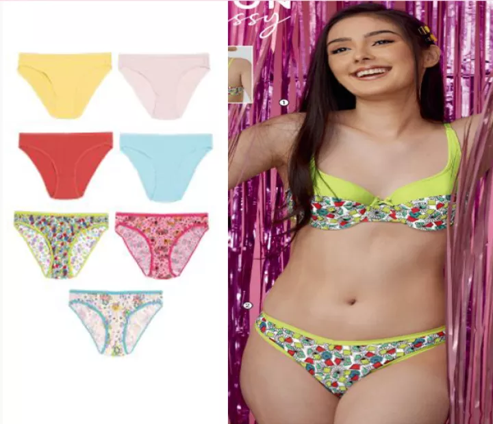 Avon Panty Bonnie 7 1 Bikini Panty Pack Lazada PH