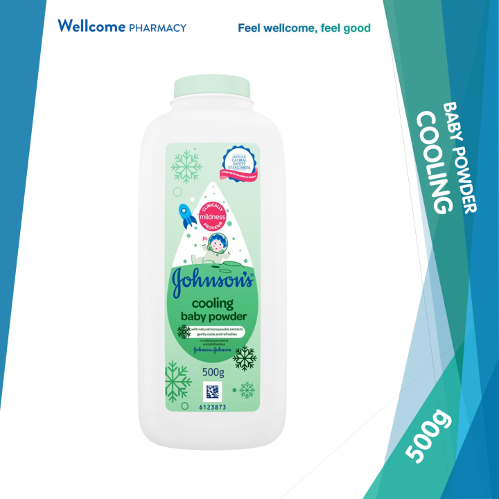 Johnson S Baby Cooling Powder With Natural Honeysuckle Extracts G