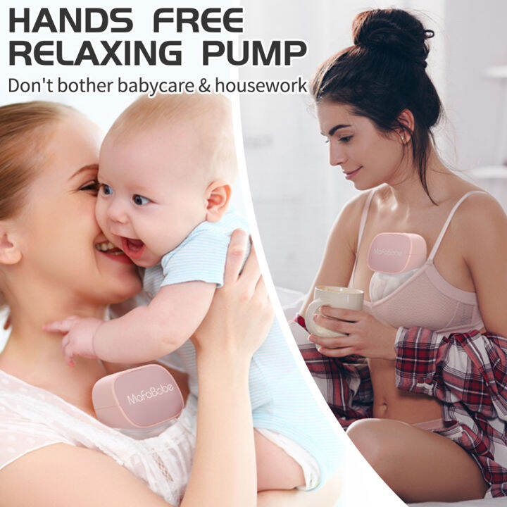 Mm Mm Mm Rechargeable Breast Pump Electric Full Set Wearable