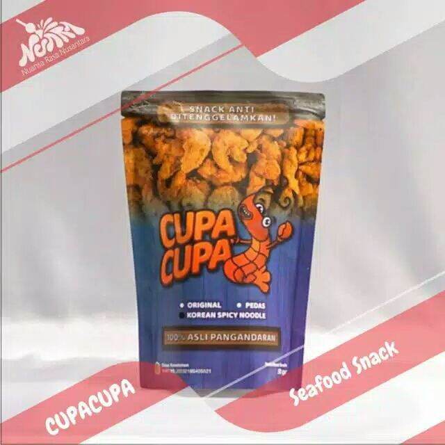 Cupa Cupa Snack Crispy Crab Udang Rasa Spicy Lazada Indonesia