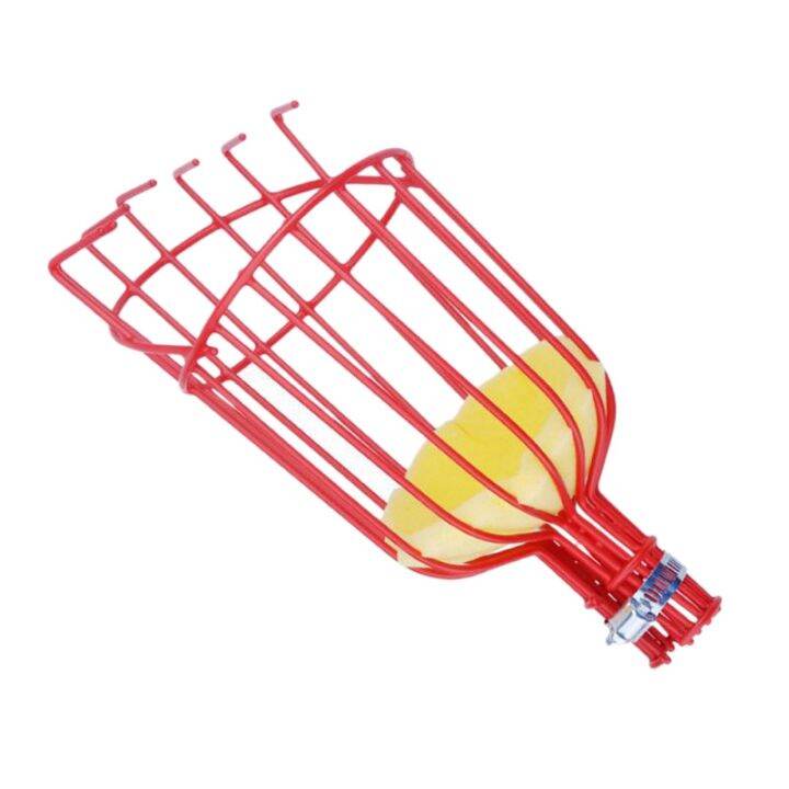 Outdoor Deep Basket Garden Tools Fruit Picker Head Metal Fruit Picking