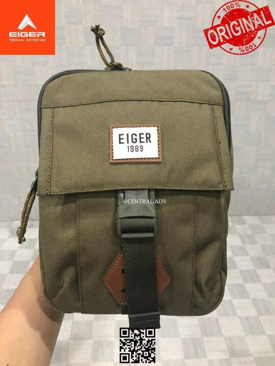 Eiger Sender Arc Pouch L Kahki Lazada Indonesia