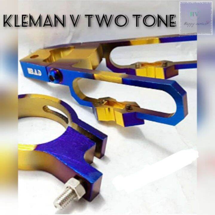 Kleman Selang Rem Breket Selang Rem Depan Model V Two Tone Universal