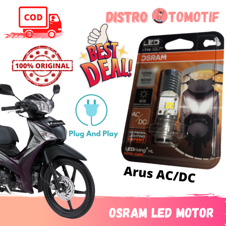 Osram Led Motor Honda Supra X Fi Fi Helm In T Original Ac Dc