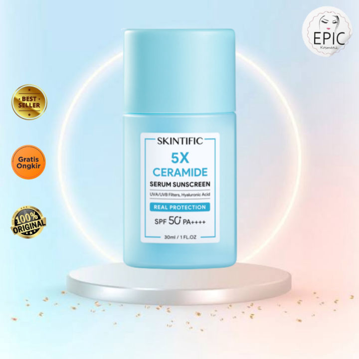 Skintific X Ceramide Serum Sunscreen Spf Pa Ml Lazada Indonesia