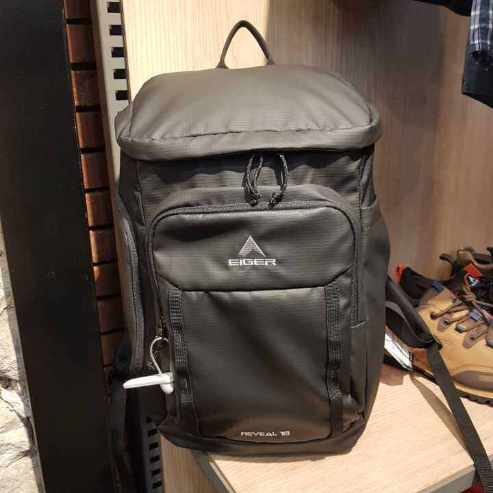 TAS RANSEL EIGER REVEAL 18 BLACK Lazada Indonesia