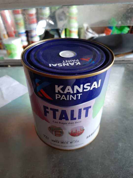 Ftalit Super White Cat Besi Dan Kayu Kansai Paint Lazada Indonesia