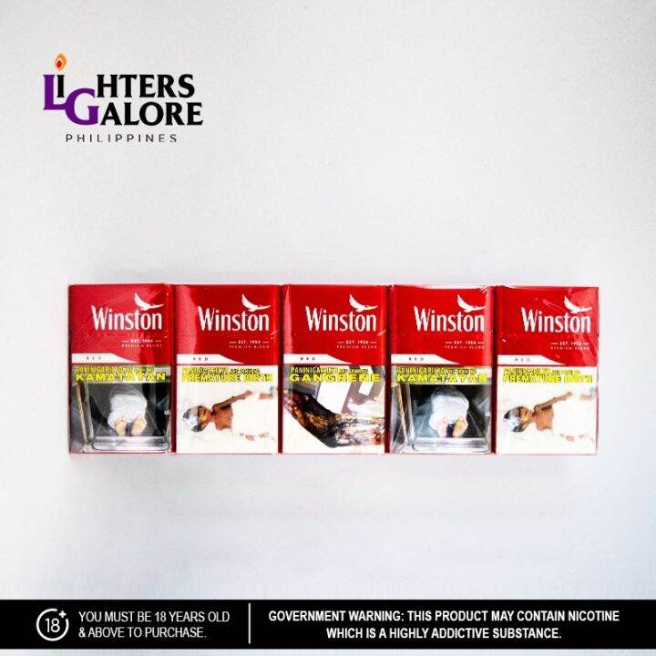 Lighters Galore Winston Red Ream Lazada Ph