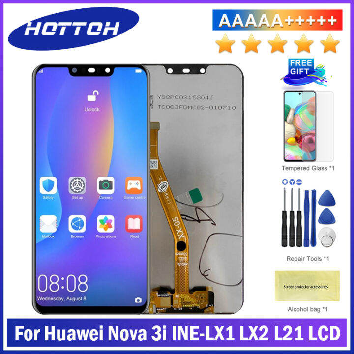 LCD Display For Huawei Nova 3i INE LX2 L21 LCD Original Display Touch