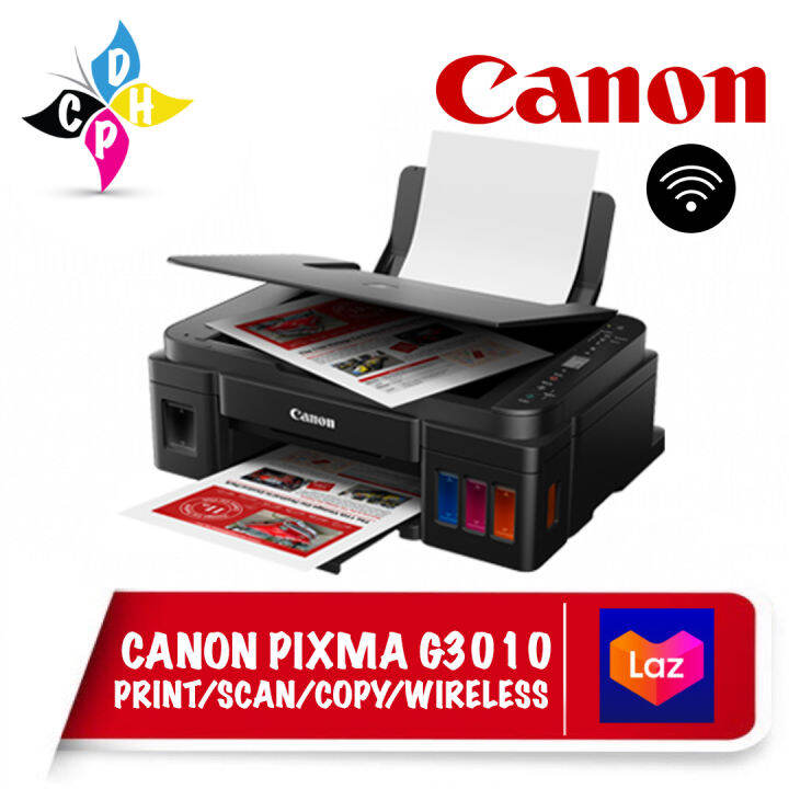 Canon Pixma G Refillable Ink Tank Wireless All In One For High