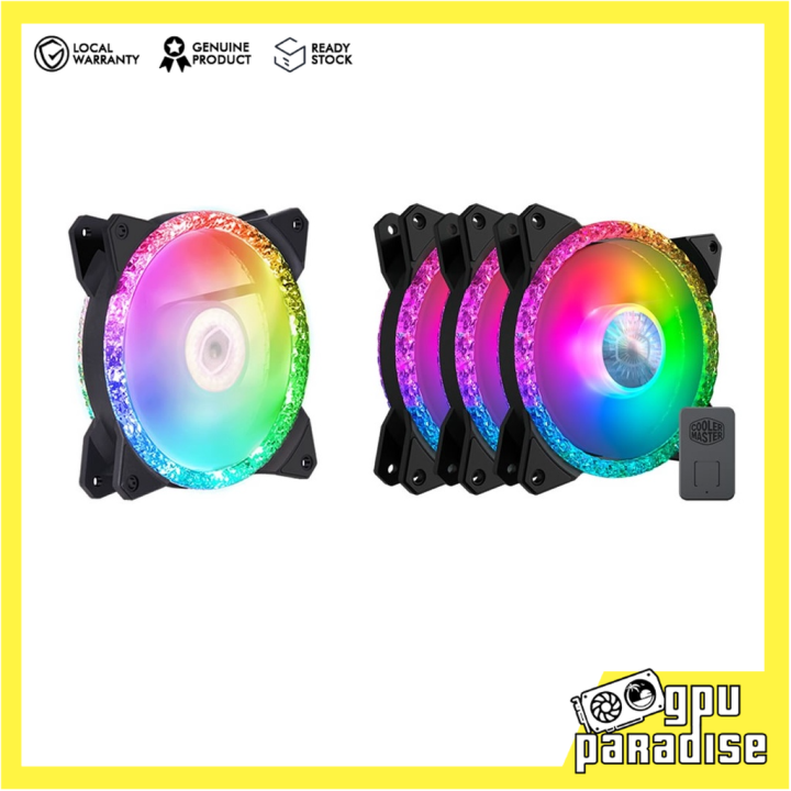 Cooler Master Masterfan Mf Prismatic Argb Single In Chassis Fan