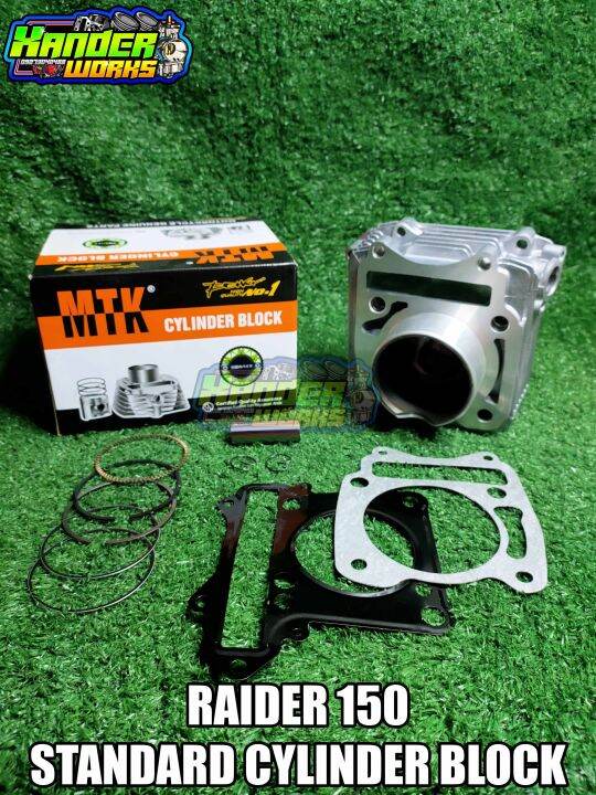 Suzuki Raider Standard Cylinder Block Set Mm Mtk Brand Lazada Ph