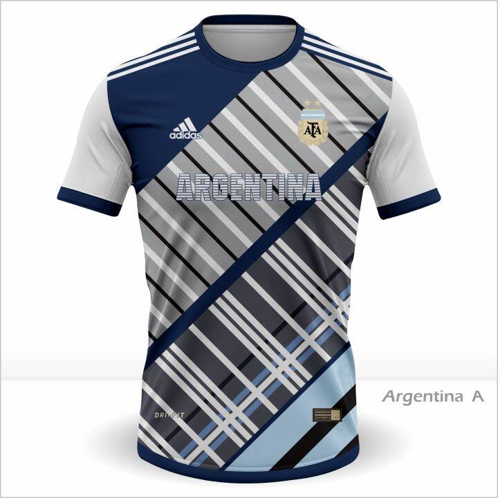 Kaos Baju Bola Jersey ARGENTINA Piala Dunia Lazada Indonesia