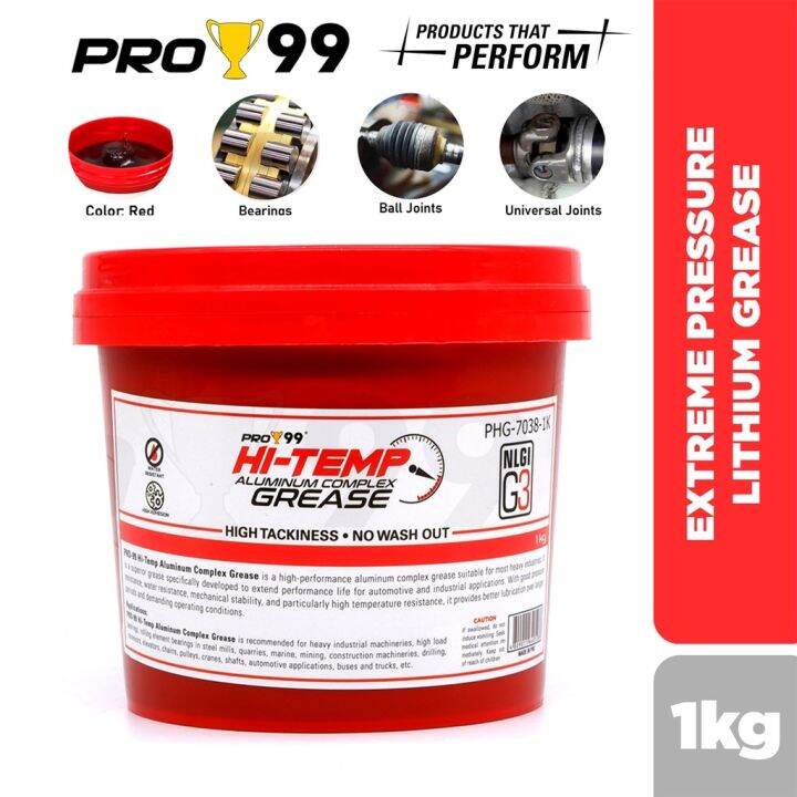 Pro High Temperature Hi Temp Lithium Complex Grease Heavy Duty