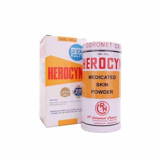 Herocyn Medicated Skin Powder Gr Bedak Gatal Dewasa Lazada Indonesia