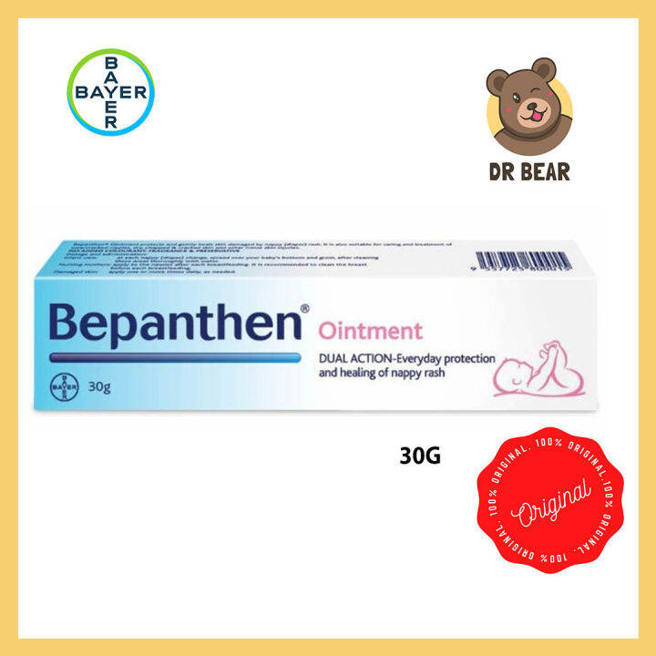 Bepanthen Ointment Dual Action Nappy Rash Relief 30g Lazada