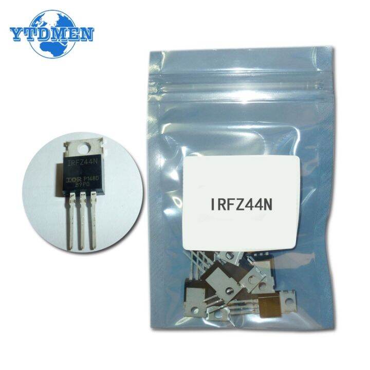 10pcs Set Mosfet IRFZ44N TO220 Transistor Kit IRFZ44 TO 220 High Power