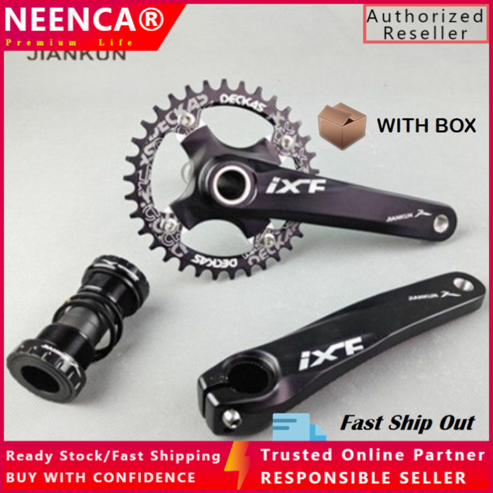 NEENCA IXF Bicycle Crank 104 BCD CNC Untralight Crank Arm MTB Road