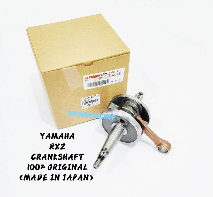 100 ORIGINAL MADE IN JAPAN YAMAHA RXZ RXZ135 CRANKSHAFT GRANSAP ORI