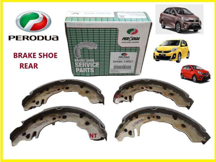 Original Perodua Myvi Myvi Lagi Best Axia Bezza Rear Brake Shoes