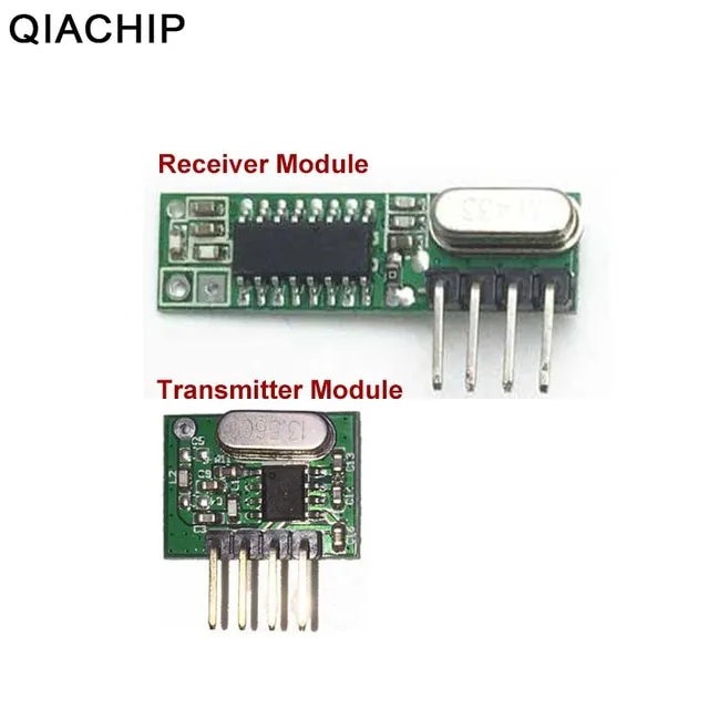 Qiachip Mhz Rf Transmitter And Receiver Superheterodyne Ask Mhz