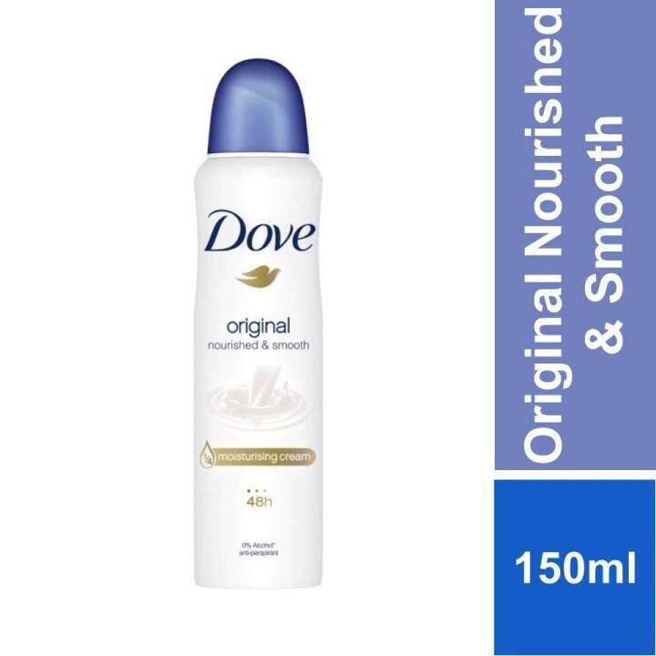 G Dove Original Nourished Smooth Deodorant Spray Ml Lazada